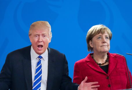 Встреча с глазу на глаз - о чем будут говорить Трамп с Меркель