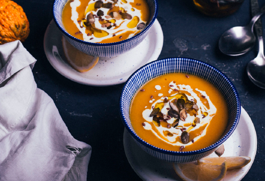 Крем-суп з гарбуза – готуємо смачний обід – рецепт - фото 1