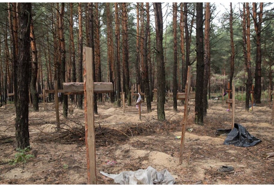 Деокупация Изюма - Зеленский показал тела убитых украинцев - фото 1