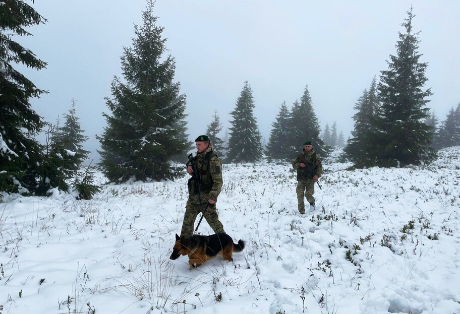 Снег в Карпатах мешает пересечь границу – уклонистам не рекомендуют использовать этот путь  - фото 1
