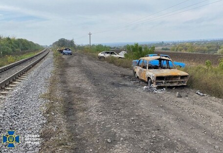 Под Купянском обнаружена расстреляная автоколонна: погибли 20 человек (фото)
