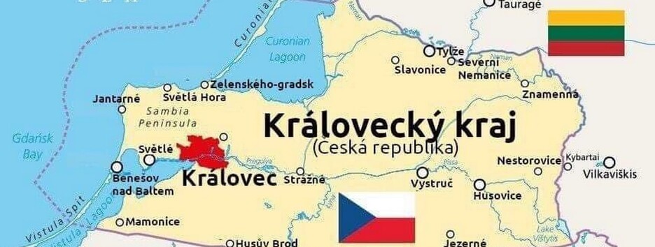 Калінінград – це Чехія: у мережі вируситься новий мем (фото)