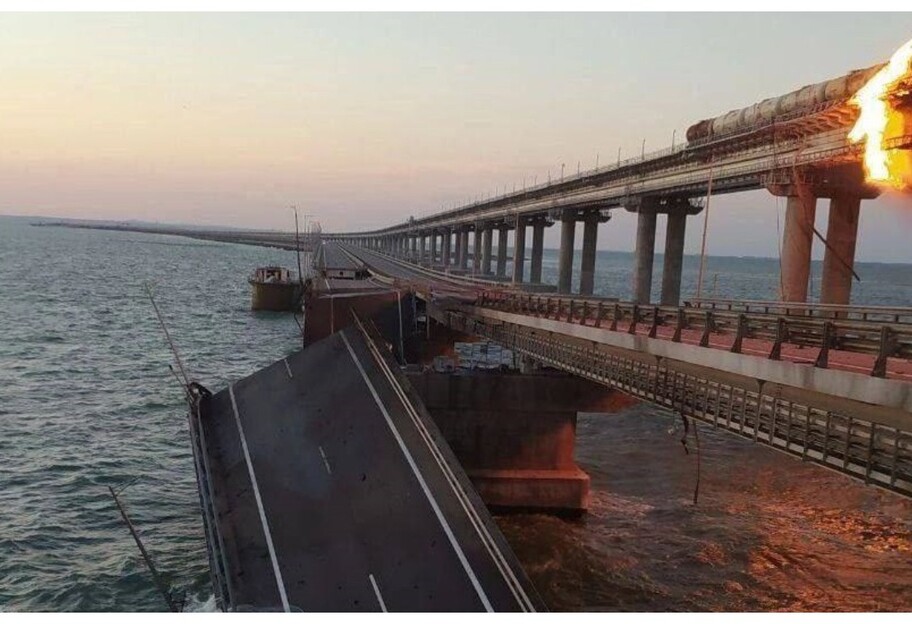 Пожар на Крымском мосту – путин поручил создать комиссию для выяснения причин инцидента - фото 1