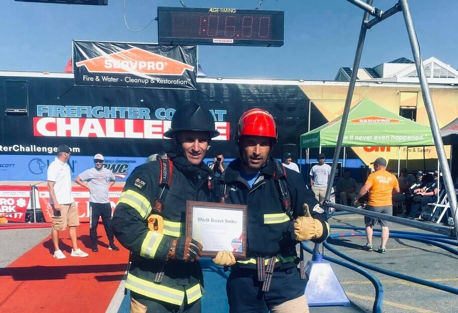 Рятувальник із України в США встановив рекорд на міжнародних змаганнях - фото 1