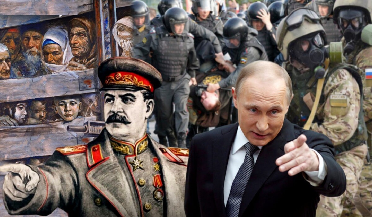 В сталінському стилі: готуючи теракт на Каховській ГЕС, росія вивозить місцевих до Сибіру