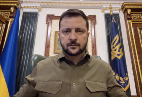 Это был очень активный дипломатический день: президент Зеленский выложил новое видео