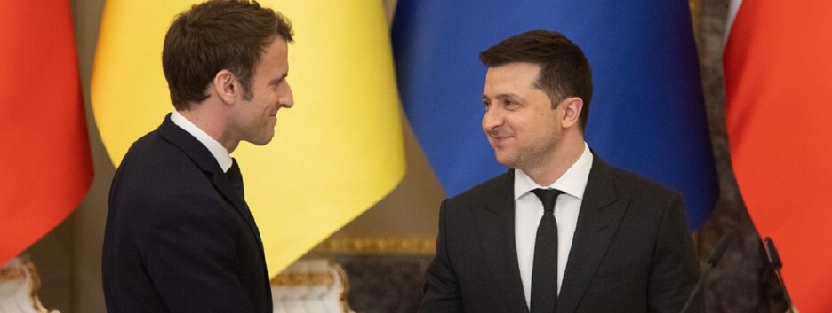 Президент Зеленский провел важный разговор с Макроном: первые подробности