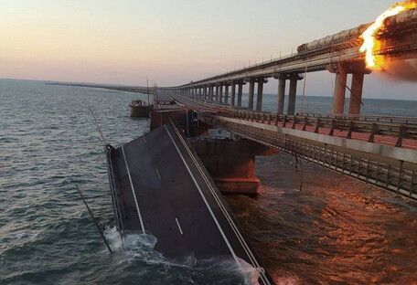 Когда рф сможет отремонтировать Крымский мост: в британской разведке сделали прогноз