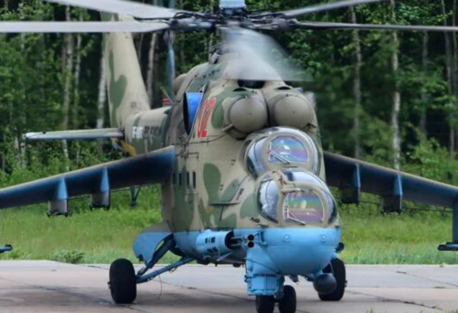 Російський військовий вертоліт розбився у Білорусі, фото  - фото 1