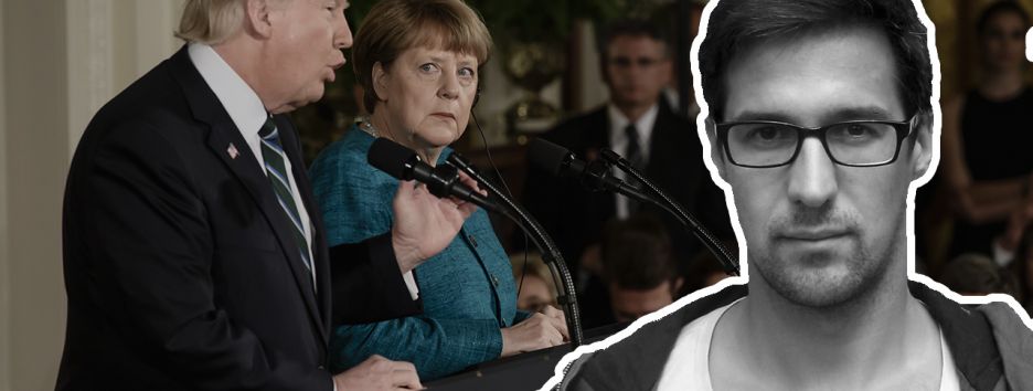 Что означает первая встреча Меркель и Трампа для Украины