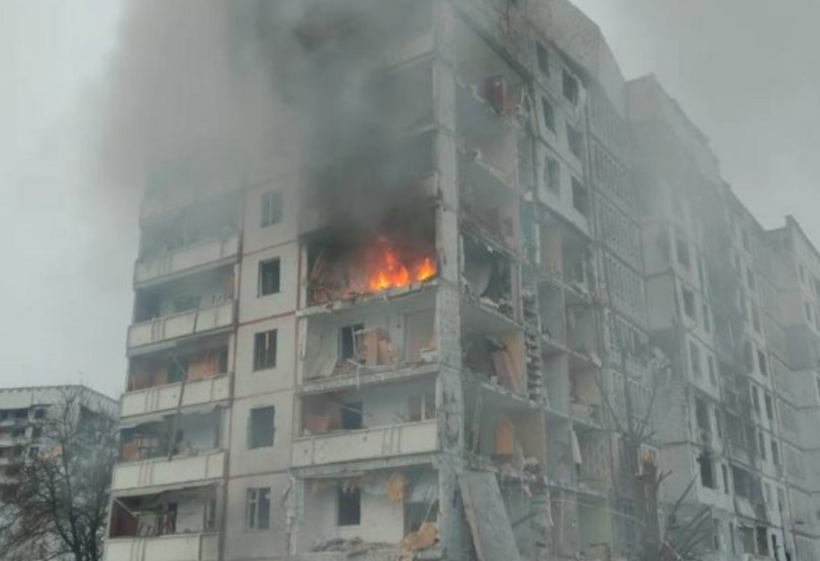 Ракетный удар по жилому дому в Харькове 23 января - 35 раненых, 3 жертвы - фото 1