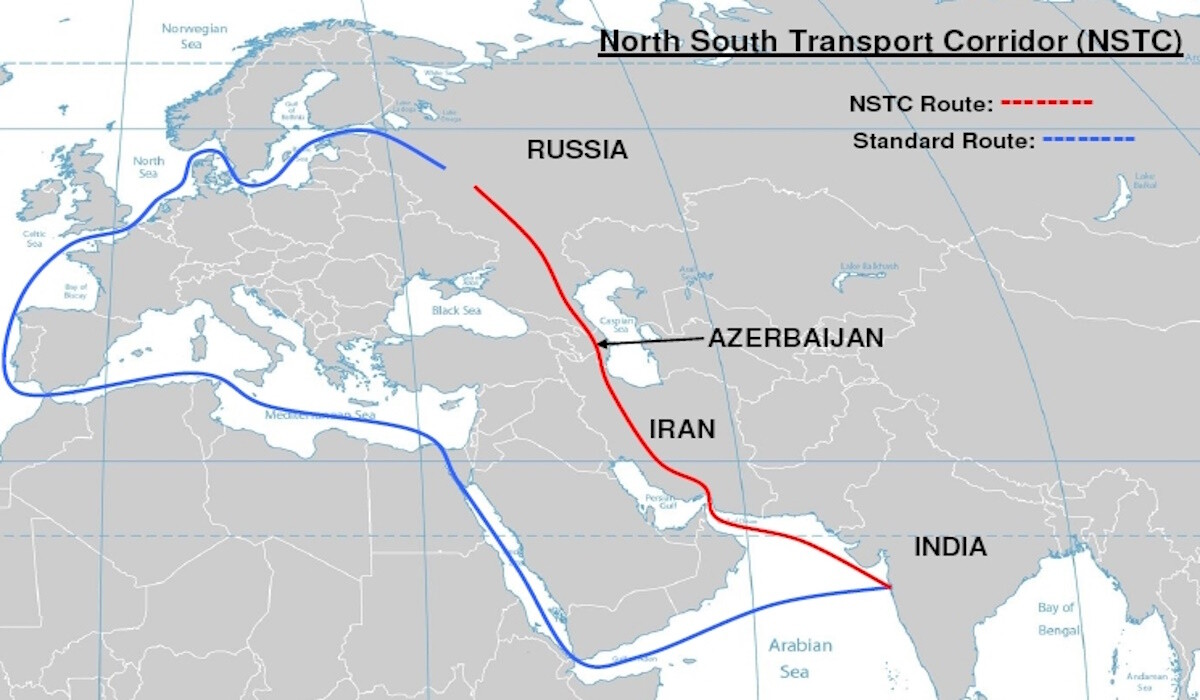 Чи стане логістичний коридор Північ-Південь альтернативою Суецькому каналу для РФ та Індії