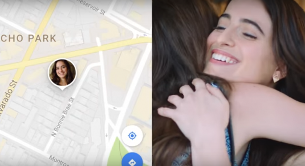 В Google Maps теперь можно делиться местоположением с друзьями