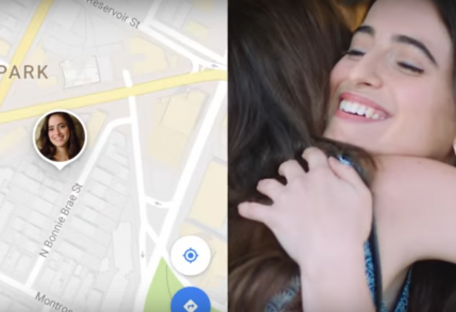 В Google Maps теперь можно делиться местоположением с друзьями