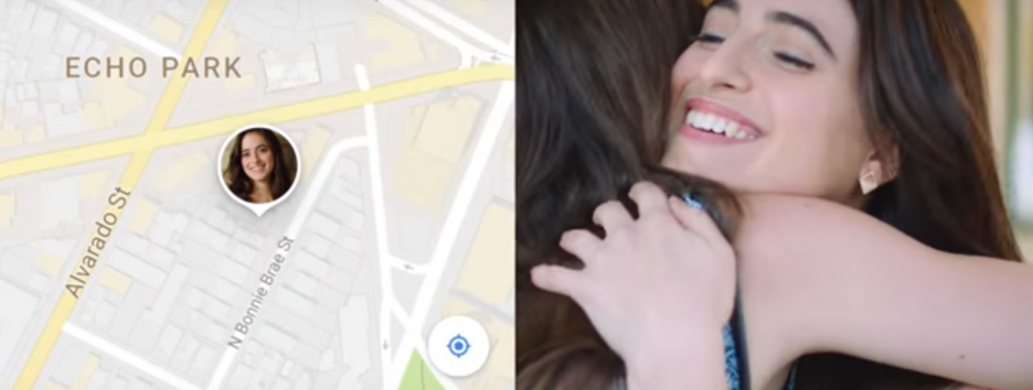 В Google Maps теперь можно делиться местоположением с друзьями