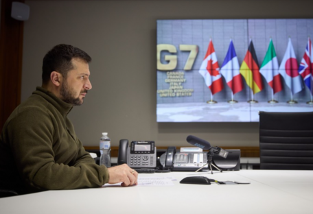 Лидеры G7 одобрили кредит для Украины в размере 50 млрд долларов за счет росактивов