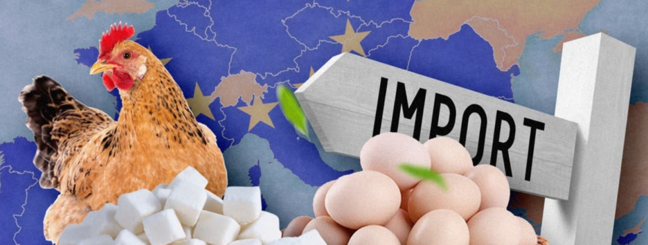 ЕС таки возобновил пошлины на популярные украинские товары – яйца и сахар: что известно