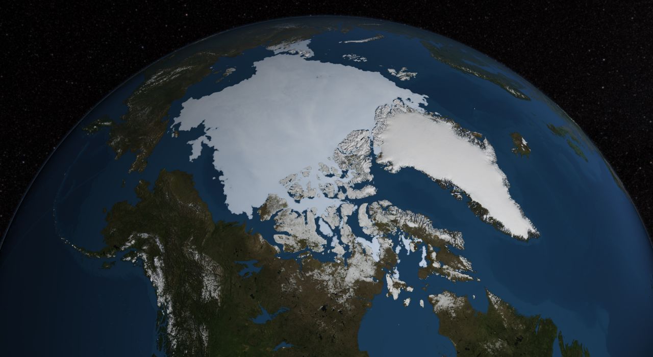 NASA показало, насколько быстро тает Арктика