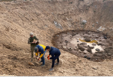 Військові екологи виявили забруднення важкими металами ґрунтів розмінованих територій