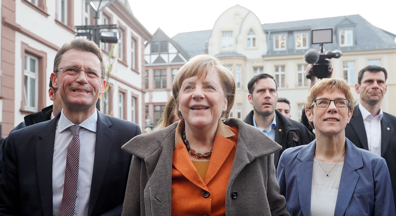 Партия Меркель выиграла местные выборы в федеральной земле Саар