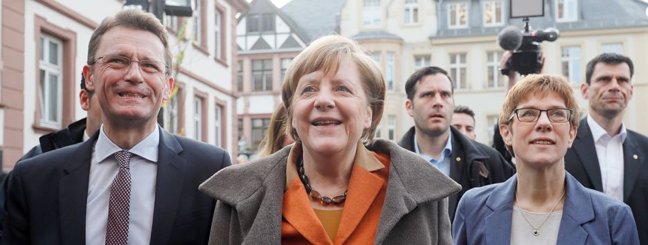 Партия Меркель выиграла местные выборы в федеральной земле Саар