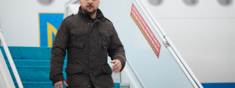 Зеленский прибыл в Швейцарию