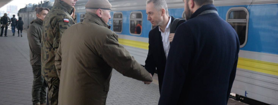 Заместитель Минобороны Польши прибыл в Украину
