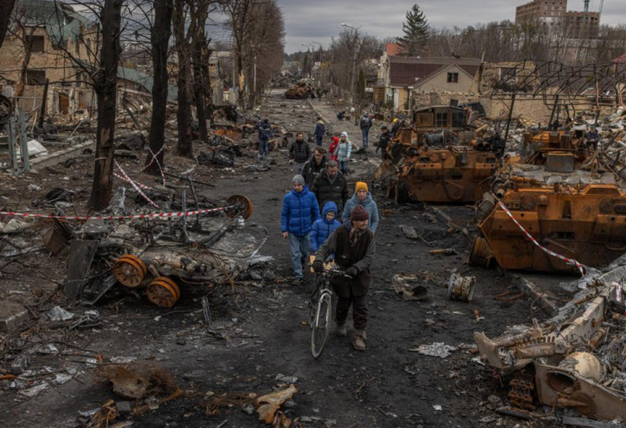 Нацполиция передала в суд дело двух оккупантов, угрожавших гражданским во время оккупации Бучи - фото 1