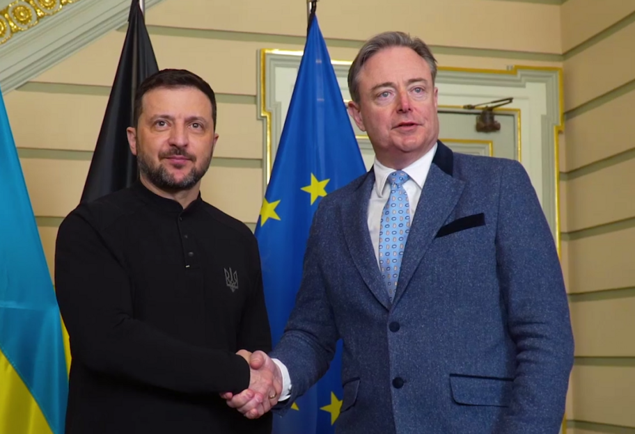 Зеленський в Брюсселі зустрівся з прем'єром Бельгії - фото 1