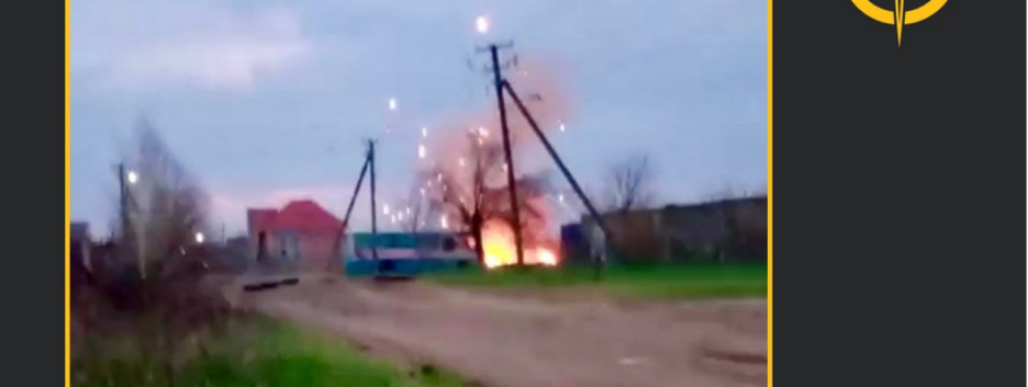 ВСУ уничтожили броневик с "кадыровцами" возле Мелитополя (фото)