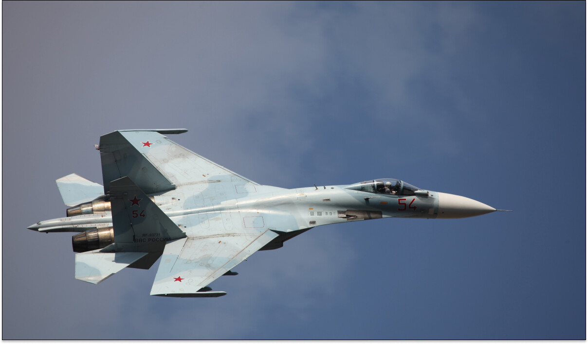 У росії розбився винищувач Су-27 — росЗМІ - фото 1