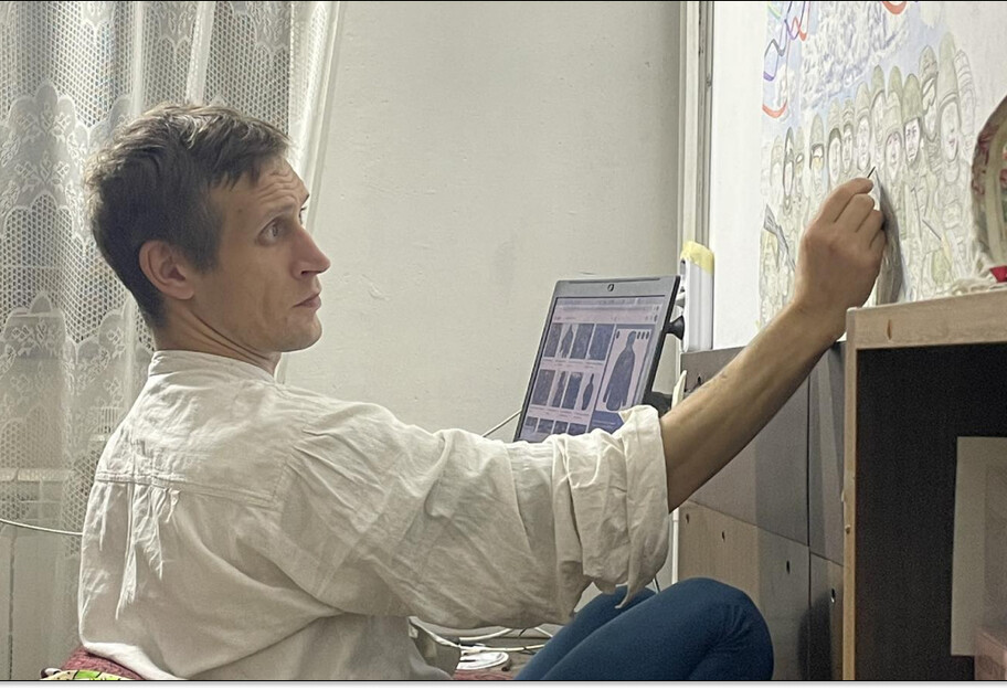 На фронті загинув відомий український художник Давид Чичкан: що про нього відомо - фото 1