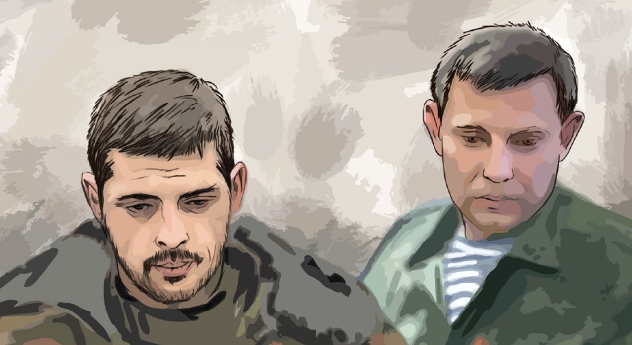 Как украинские десантники приговорили Гиви и Захарченко