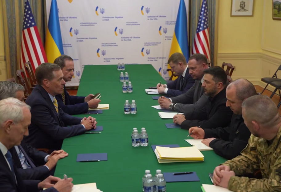 Зеленський зустрівся з представниками оборонної компанії Lockheed Martin (відео) - фото 1