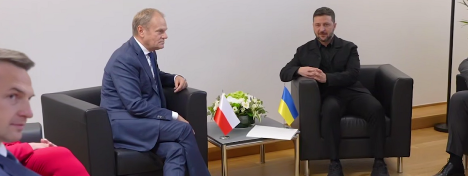 Зеленский встретился с главой польского правительства Дональдом Туском: детали