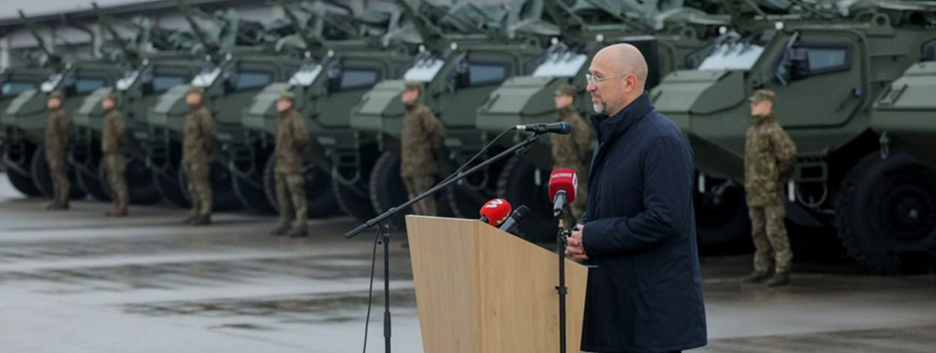 Украина получила от Латвии 21 бронетранспортер Patria 6x6 - Шмигаль