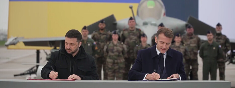 Украина и Франция подписали новое соглашение: к 2035 году Киев сможет закупить 100 самолетов Rafale F4