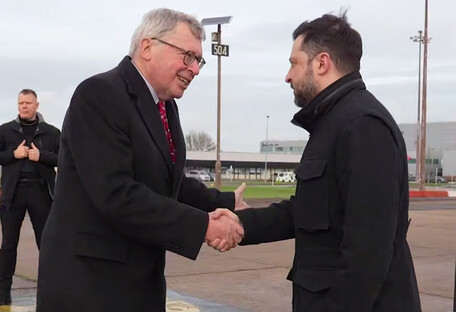 Зеленский находится сегодня в Лондоне, где проведет переговоры с партнерами