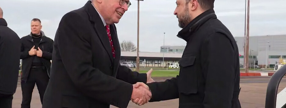 Зеленский находится сегодня в Лондоне, где проведет переговоры с партнерами