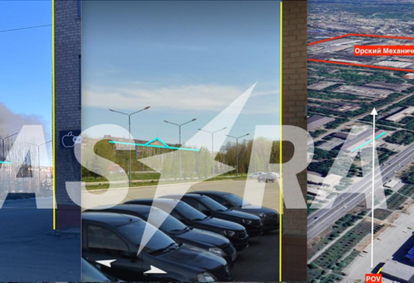 В Орську горить "Механічний завод", який виготовляє артилерійські гільзи (фото)