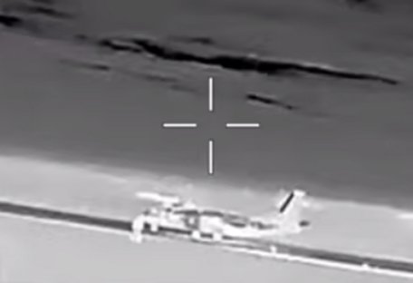 Дроны ГУР поразили российский Ан-26 и две РЛС врага в Крыму (видео)