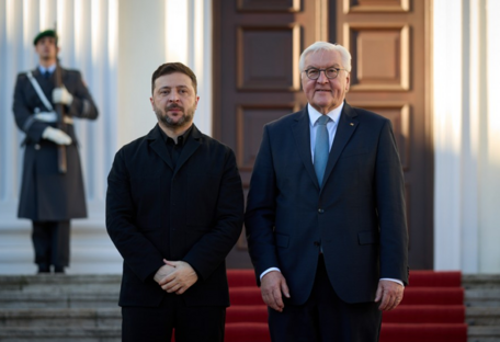 Зеленский и президент Германии обсудили дипломатическую ситуацию и поддержку украинцев