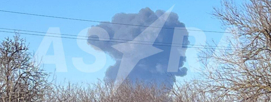 В россии горит Новошахтинский нефтеперерабатывающий завод (фото, видео)