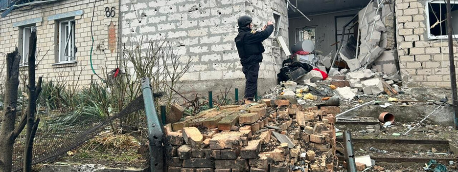 В Запорожье в результате российской атаки погиб человек: полиция документирует военное преступление рф
