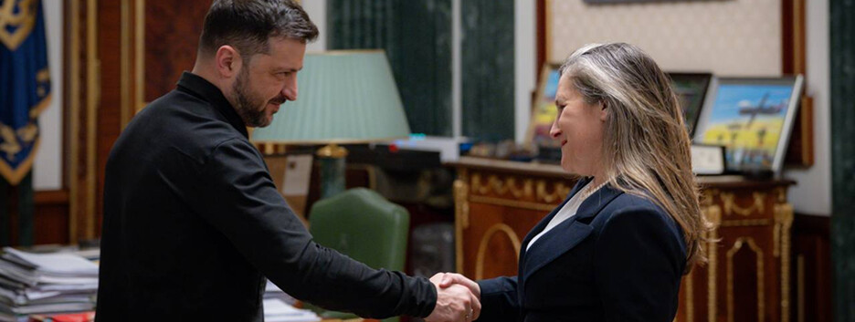 Зеленский назначил Христю Фриланд советницей по экономическому развитию