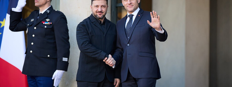 Зеленский встретился с Макроном: обсудили усиление ПВО и ключевые дипломатические шаги