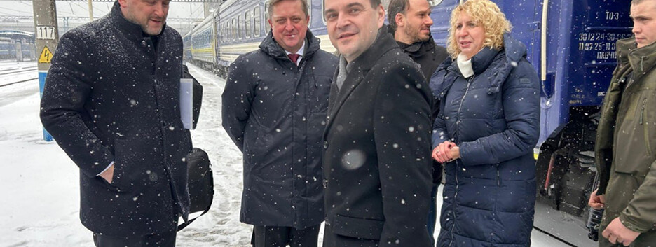 В Украину с первым официальным визитом приехал глава МИД Чехии Петр Маценко (видео)