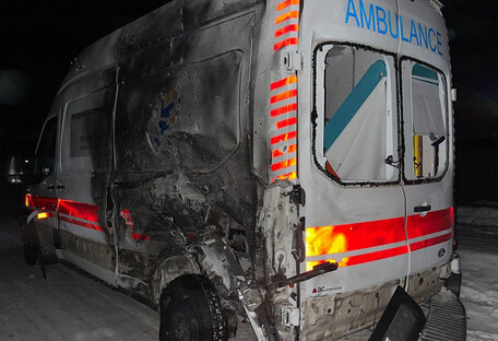 Внаслідок атаки на Чернігівщині поранені двоє медиків "швидкої" — Нацполіція