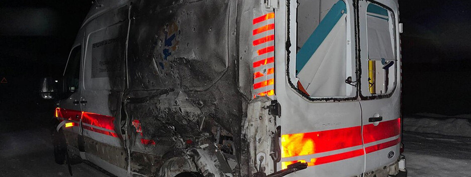 В результате атаки на Черниговщине ранены двое медиков "скорой" — Нацполиция