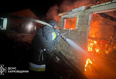 На Харківщині ліквідували пожежі, спричинені ударами російських БпЛА — ДСНС